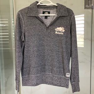 ROOTS Salt and Pepper 1/4 Zip